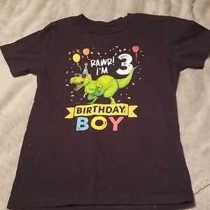 3rd birthday boy shirt